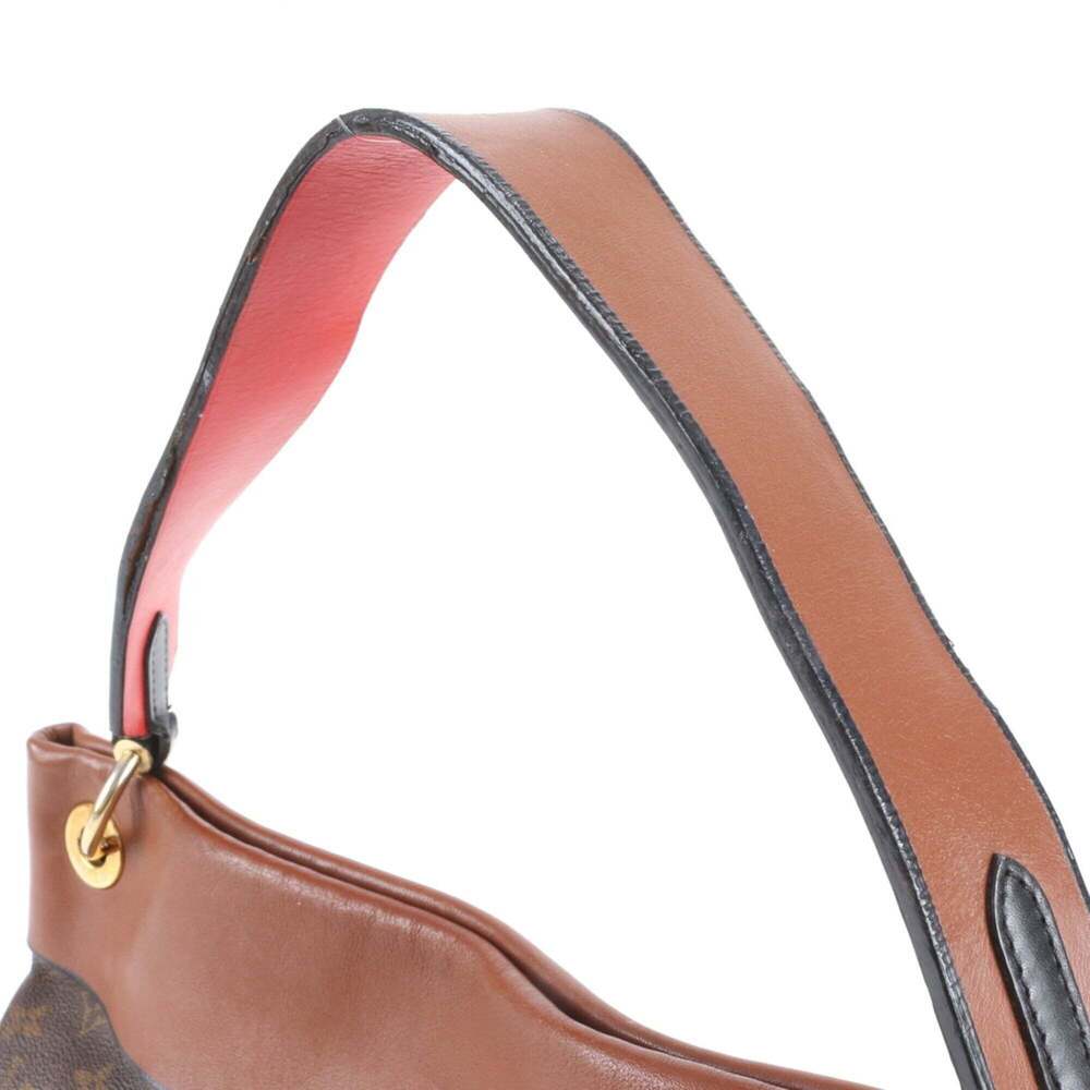 LOUIS VUITTON Brown Monogram Leather Shoulder Bag - Picture 2 of 12